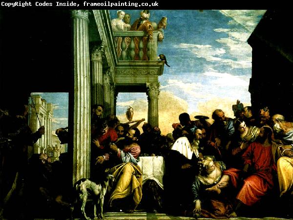 Paolo  Veronese feast in the house of simon